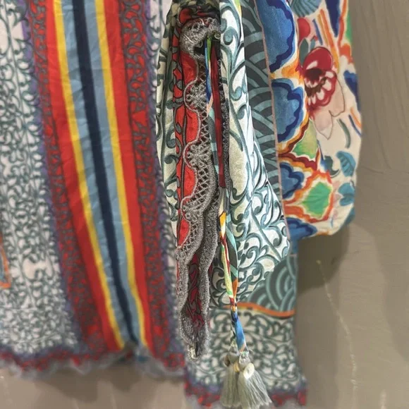 Johnny Was Multicolor Bohemian Blouse - Picture 3 of 6